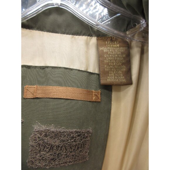 VINTAGE St Johns Bay Vest Large Puffer Coat Quilted Full Zip Insulated - Picture 7 of 8